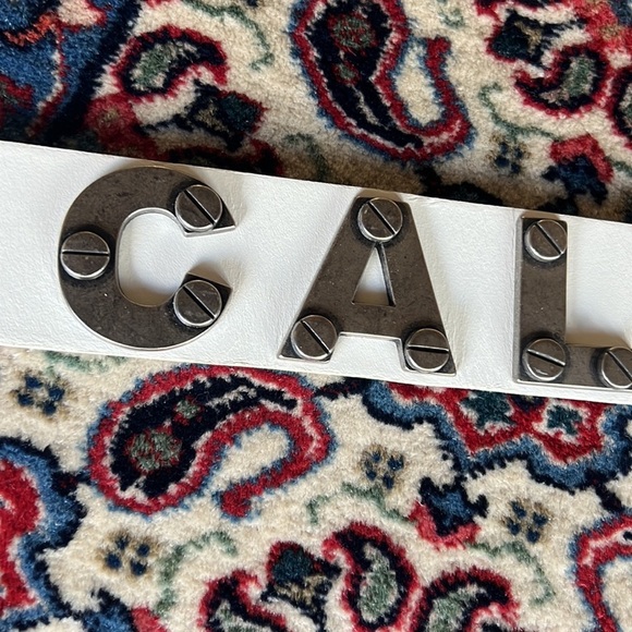 Calvin Klein Studded Belt - Size 38 US - Picture 4 of 6